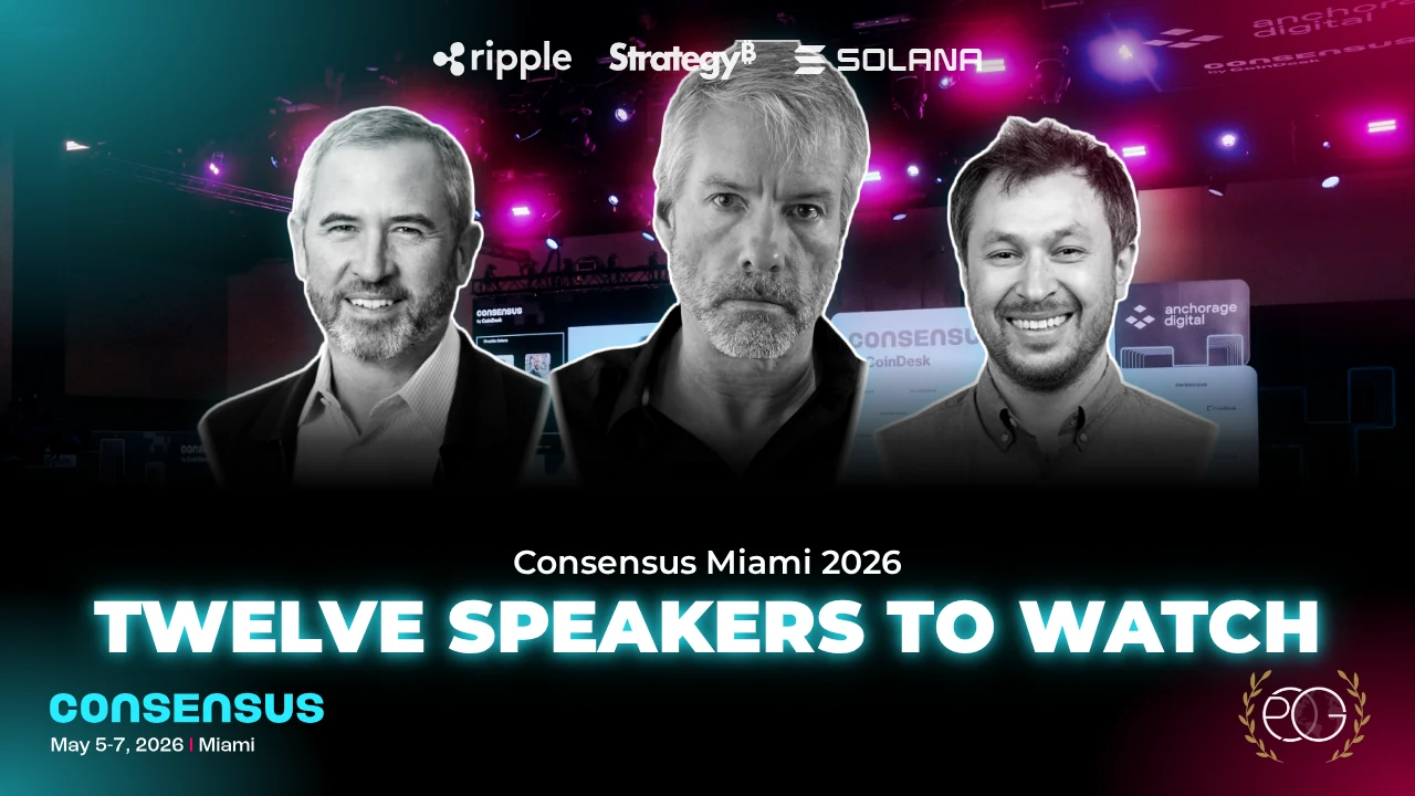 Consensus Miami 2026 Speakers: 12 Names to Watch